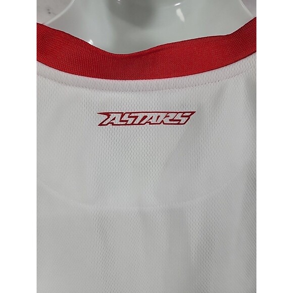 Mens Alpinestars Size Medium Jersey Style Tank Top Black, Red, White - Picture 5 of 6